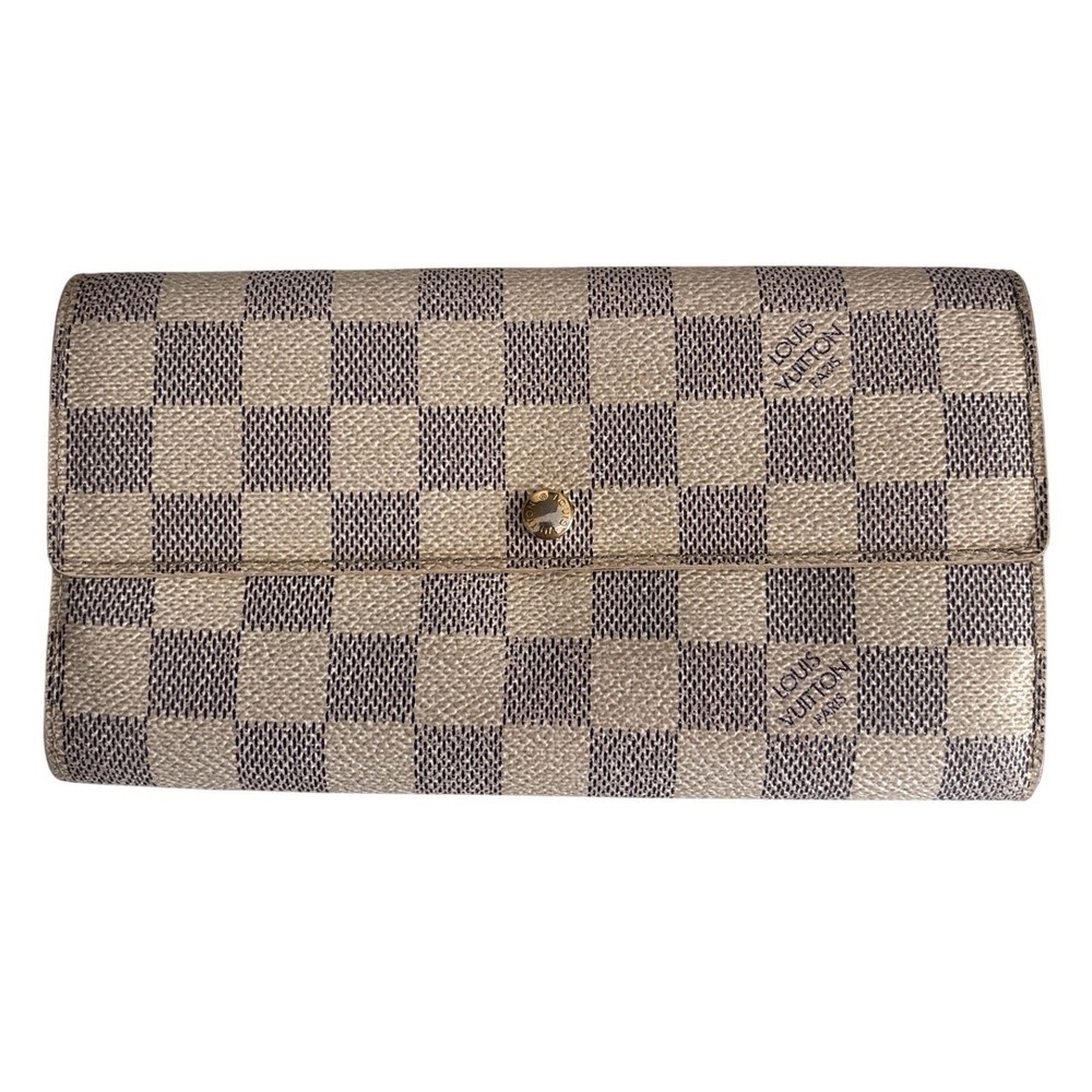 Louis Vuitton Damier Azure Sarah Wallet with Certificate of Authenticity - Picture 6 of 16